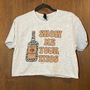Tito’s Cropped Tee